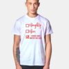 Naughty And Nice Checklist T Shirt