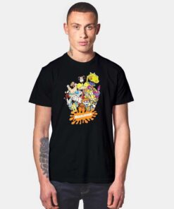Nickelodeon Characters Unite T Shirt
