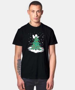 Peanuts Snoopy Christmas Tree T Shirt