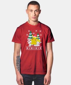 Pikachu Merry Christmas T Shirt