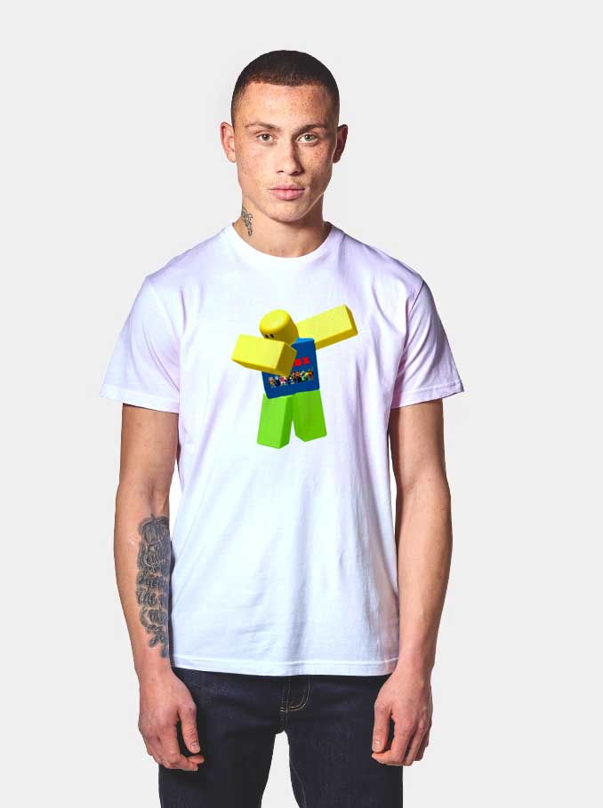 Get Order Roblox Lego Dab T Shirt Minecraft Shirt On Sale