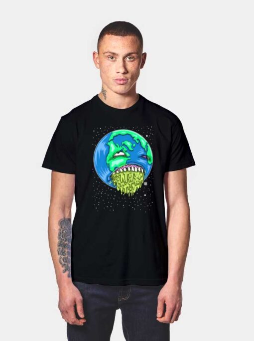 Sick Earth Planet T Shirt