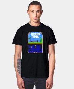 Stranger Things Pixel Art T Shirt
