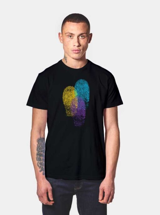 The Fingerprints Science T Shirt