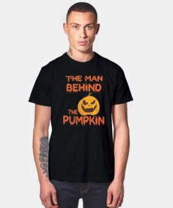 The Man Behind The Pumpkin T Shirt