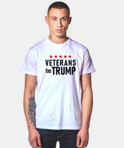 Veterans For Trump T Shirt