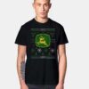 Christmas Deere Logo T Shirt