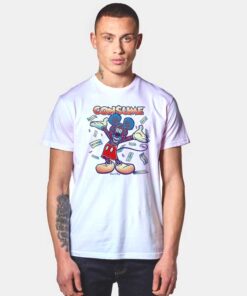 Consume Money Mickey Mouse T Shirt