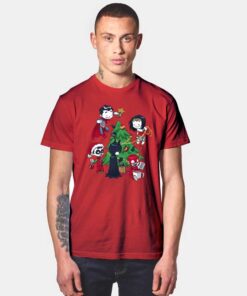 DC Comics Justice Tree T Shirt