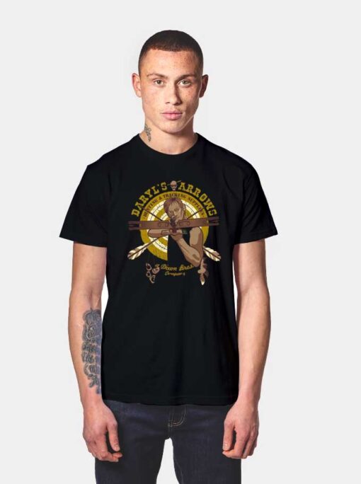 Daryl Dixon Arrows Zombie T Shirt