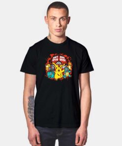 Dead Inside Pikachu Zombie T Shirt