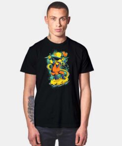 Dragon Ball Bart Simpson T Shirt
