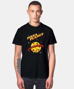 Dripping Pizza Planet T Shirt