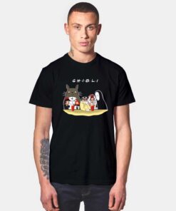Ghibli Friends Anime T Shirt