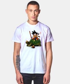 Goku Riding A Turtle T Shirt