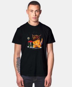 Greymon Totoro Style T Shirt