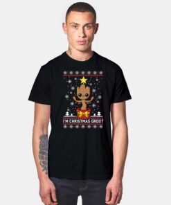 I'm Christmas Groot Tree T Shirt