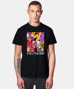 Japanese Marvel Comics T Shirt