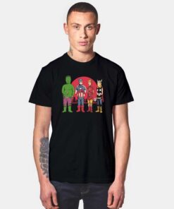 King of The Heroes Marvel T Shirt