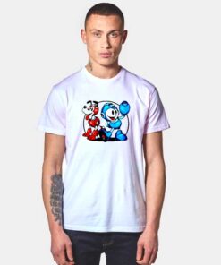 Mega Man X Mickey Mouse T Shirt