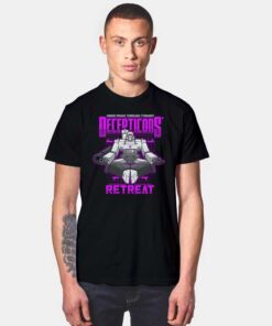 Megatron Decepticons Retreat T Shirt