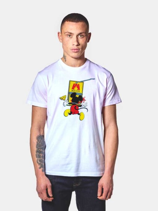 Mickey Mouse On Trap T Shirt