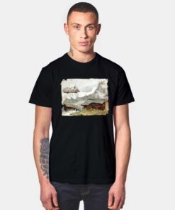 Millennium Falcon Fly By T Shirt