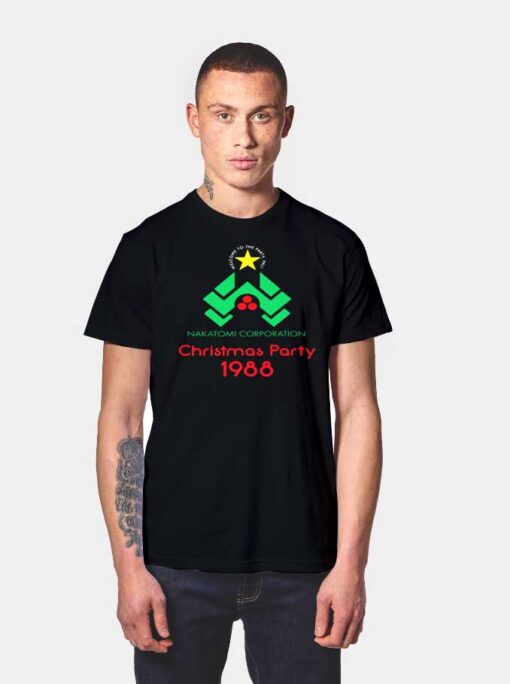 Nakatomi Corporation Christmas Party T Shirt