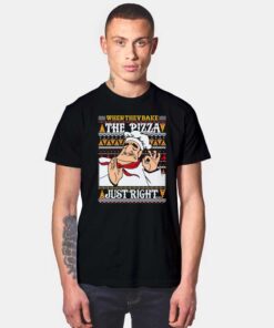 Pizza Baker Christmas T Shirt