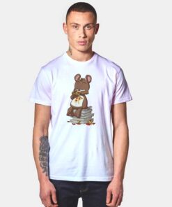 Pizza Bear Maniac T Shirt