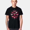 Reindeer Crossing Christmas T Shirt