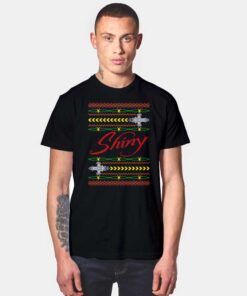 Retro Shiny Christmas T Shirt