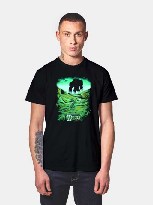 Shadow of Zelda Poster T Shirt