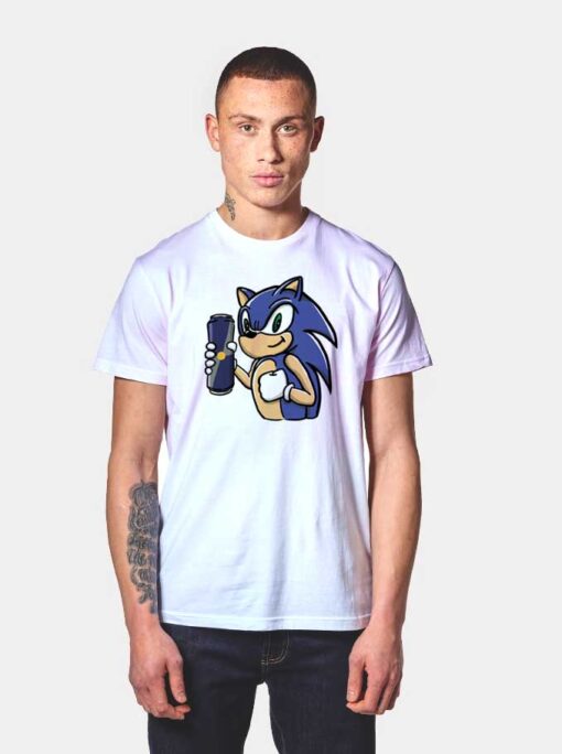 Sonic Hedgehog Soda T Shirt