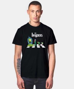 The Invaders Alien Abbey Road T Shirt