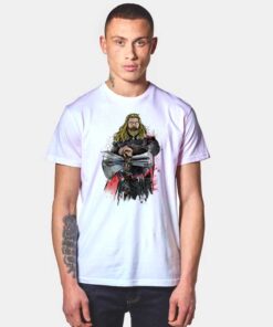 Thor God Watercolor T Shirt