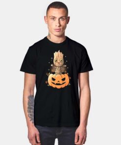 Trick or Tree Groot T Shirt