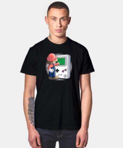 Mario Through Console T Shirt