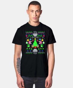 Retro Merry Pixmas T Shirt