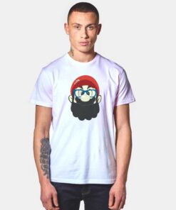 Super Mario Beard T Shirt