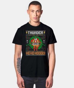 Thunder Ho Ho Ho Christmas T Shirt
