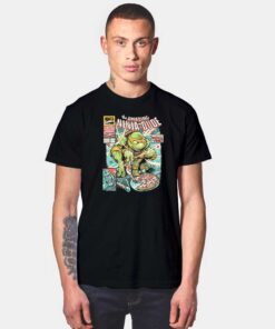 Amazing Ninja Dude Pizza T Shirt