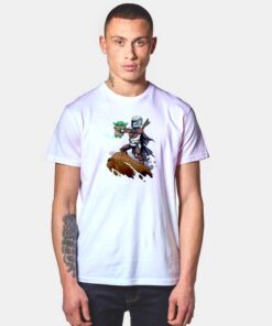 Baby Yoda The Mandalorian Cliffs T Shirt