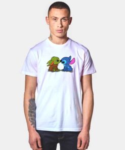 Kawaii Yoda And Stitch T Shirt