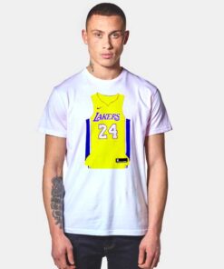 Kobe Bryant Jersey Tribute T Shirt