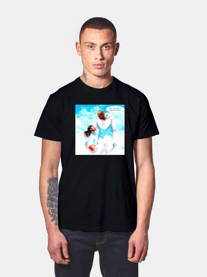 Get Order Kobe Gigi Playing In Heaven T Shirt Sport Shirt On Sale