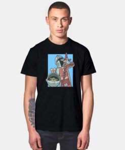 Mando Comic Strip T Shirt