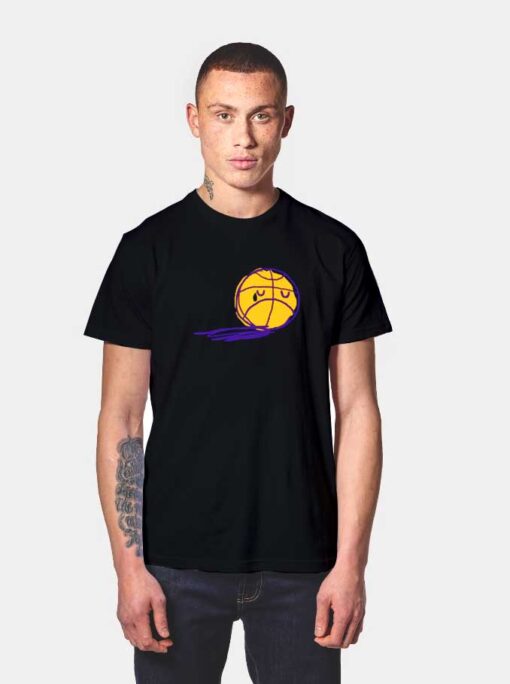 Sad Basketball RIP Kobe T Shirt