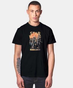 Star Wars Mando Poster T Shirt