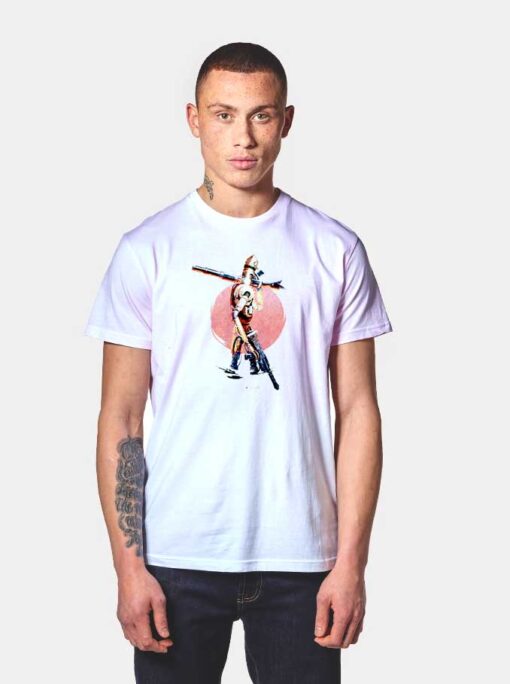 The Mandalorian Dusty Sunset T Shirt
